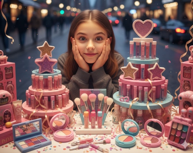 A Nova Tendência dos Brinquedos: Maquiagem Infantil