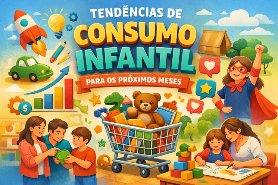 Tendências de consumo infantil para os próximos meses