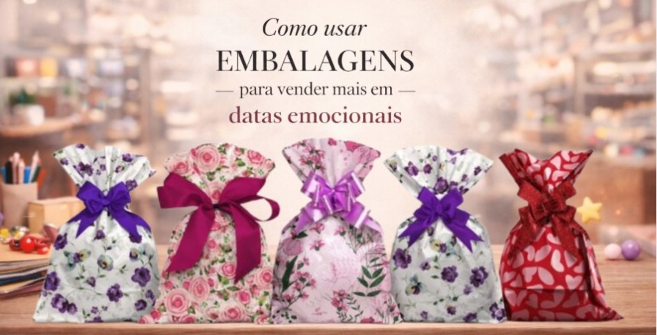 Como usar embalagens para vender mais em datas emocionais