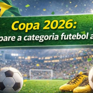 Copa 2026: prepare a categoria futebol agora