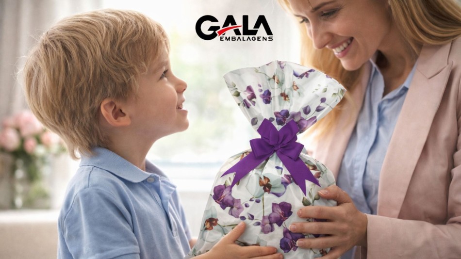 Dia das Mães: embalagens Gala para vender mais e lucrar