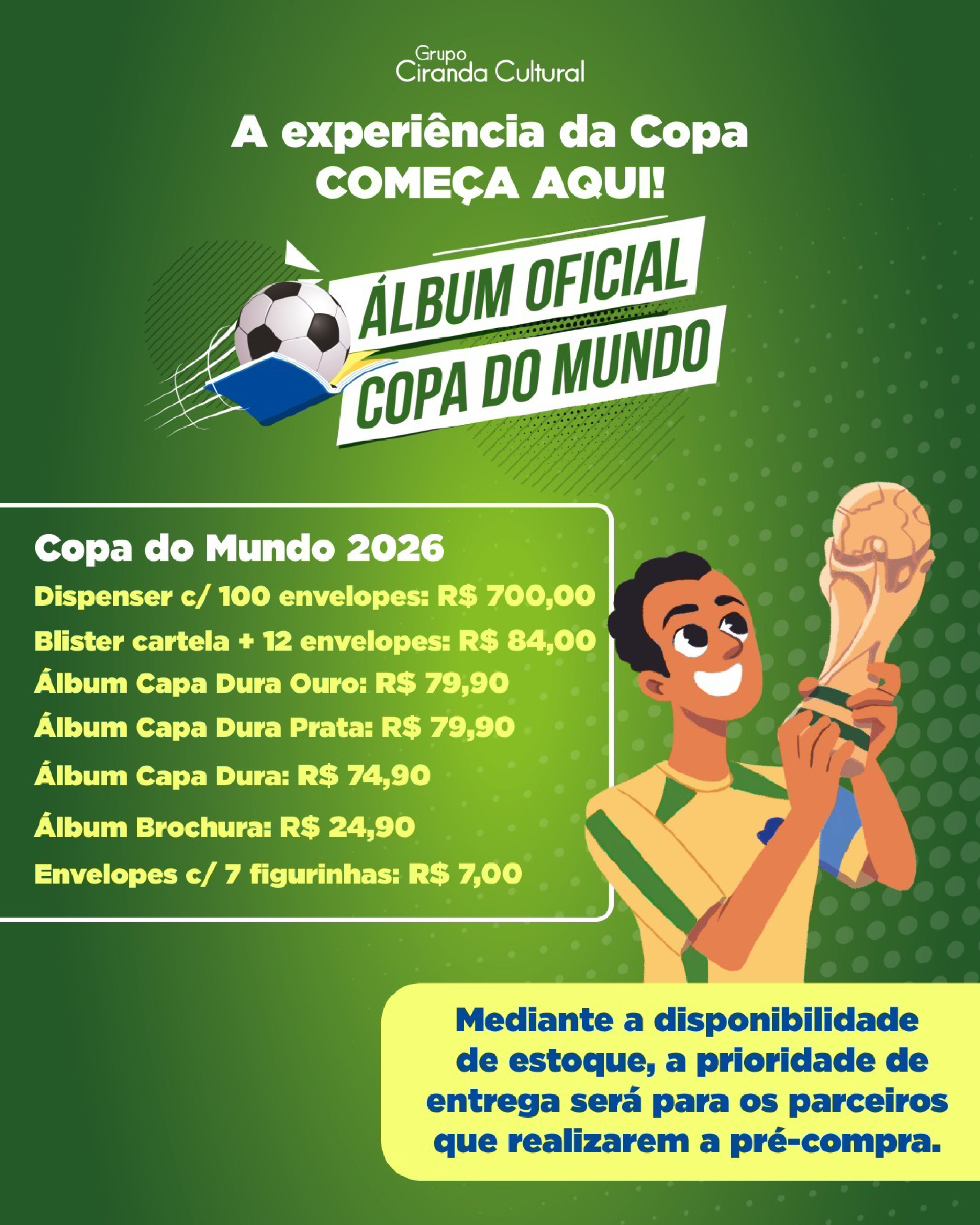 COLECIONAR, LER E JOGAR: CIRANDA CULTURAL 2026