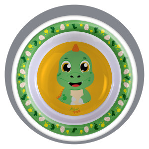 Kit Refeição De Melamina Com Estampa Dinossauro 3 Peças-843866-39323