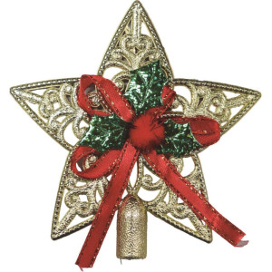 Artigo Para Decoracao Natal Enfeite Ponteira 10cm