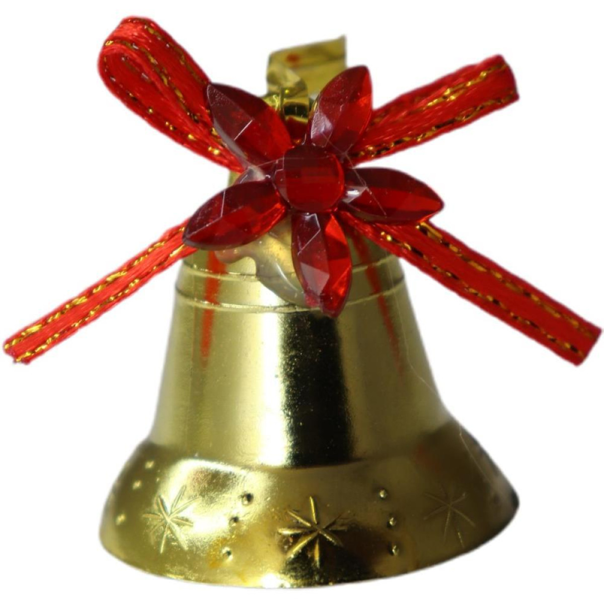 Artigo Para Decoracao Natal Enfeite Sino 3cm Ouro