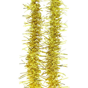 Artigo Para Decoracao Natal Festao Metaloide 7x200cm Ouro