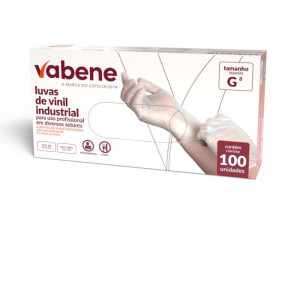 Luva Vinil G Sem Po-120492-11627
