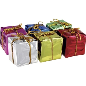 Artigo Para Decoracao Natal Enfeite Presente Metaliz. 3cm