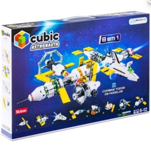 Blocos Cubic Astronautas Estacao Espacial 511pcs