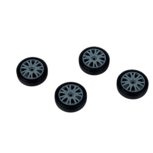 Carrinho R/c 1:24 Racing Control Drift X - Vermelho E Preto-BR2417-918-62152