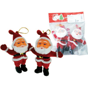 Artigo Para Decoracao Natal Enfeite Pingente Papai Noel 10