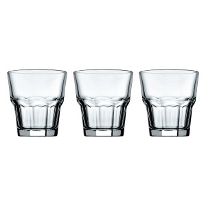 Copo De Vidro Whisky Com 3 Peças 240 Ml-843947-55961