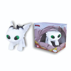 Animal Miniatura Dragão Dawn Dreamworks 12 Cm - Caixa Litografada