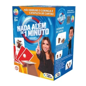 Jogo Nada Além De 1 Minuto Não Derrube O Coringa 14 Cm - Caixa Litografada