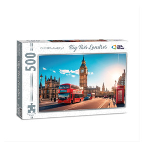 Q. Cabeca 500 Pcs - Big Bus Londres-792991