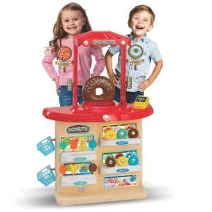 Faz De Conta Confeitaria Rosquinhas Meninas 85 Cm - Caixa Parda
