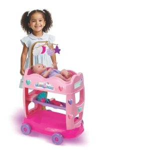 Faz De Conta Maternidade De Brinquedo Alta Qualidade 78 Cm - Caixa Parda