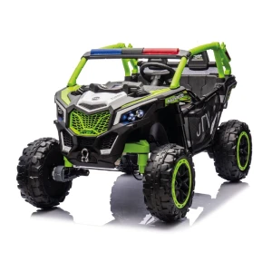Veículo Elétrico Utv Premium 4x4 Verde 128 Cm - Caixa Parda
