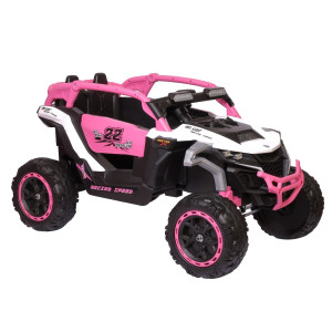 Carro Elétrico Infantil Utv Z-adventure – Rosa-11077-651