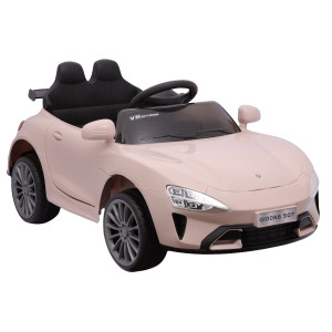 Veículo Elétrico Carro Rosa 102 Cm - Caixa Parda