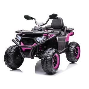 Veículo Elétrico Quadriciclo Premium 4x4 Rosa 117 Cm - Caixa Parda