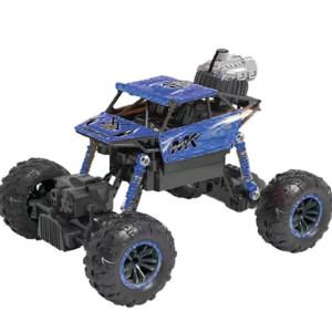 Veículo Controle Remoto Carrinho Off-road Azul 35 Cm - Caixa Litografada