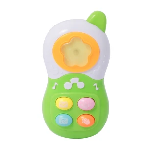 Primeira Infância Telefone Interativo Com Luz, Som E Imagem 22 Cm - Caixa Litografada