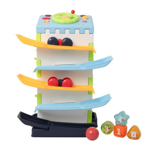 Primeira Infância Torre De Atividades Educativo Com Múltiplas Funções 22 Cm - Caixa Litografada