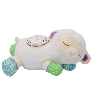 Pelúcia Carneirinho Zippy Luz E Som - Brinquedo Eletrônico-11126-349-16753