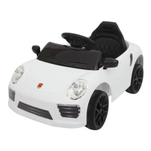 Carro Elétrico Compacto Infantil 6v Com Controle – Branco-11510-351