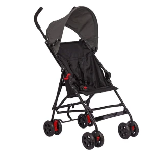 Primeira Infância Carrinho De Passeio Dobrável Preto 22 Cm - Caixa Litografada