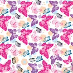 Gl Saq. P/ Pres. 43x59 Perola - 50un - 391 Borboletas-1222100138