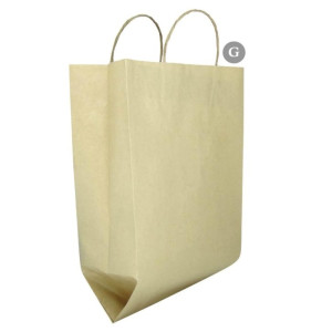 Sacola Kraft G 28x41x11,5cm - Pct 10un - 11,5l