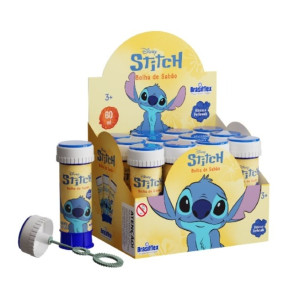 Bolha De Sabão Com Jogo 60ml Stitch