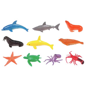 Animais Do Fundo Do Mar Com 10 Peças-844308-52693