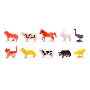 Animais Da Fazenda Com 10 Peças-844306-16996