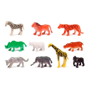 Animais Selvagens Com 10 Peças-844305-14653