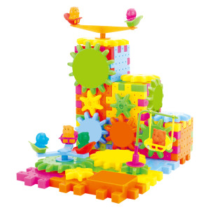 Blocos De Montar Com Engrenagens 81 Peças-844267-41779