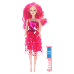 Boneca Joyce Para Pintar O Cabelo 29 Cm-844278-77351