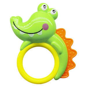 Chocalho Crocodilo Sortido 14 Cm-844351-42976