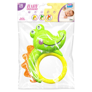 Chocalho Crocodilo Sortido 14 Cm-844351-60206