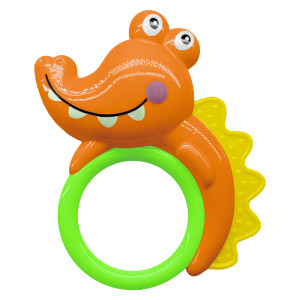 Chocalho Crocodilo Sortido 14 Cm-844351-70309