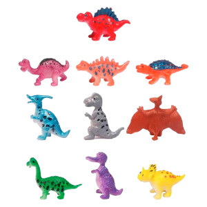 Conjunto Com 10 Dinossauros Estilo Cartoon-844311-95914