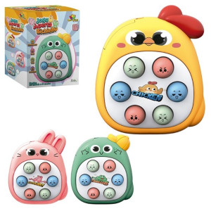 Jogo Aperta Bichinhos 11 X 9 X 5 Cm Com 3 Modelos