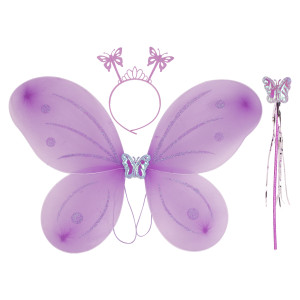 Kit Com Asas De Borboleta 3 Peças-844411-49733