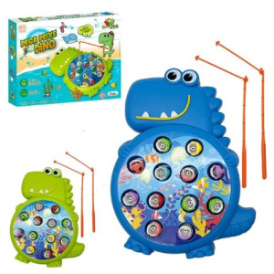 Brinquedo Pega Peixe Com 12 Peixinhos 22 X 17 Cm