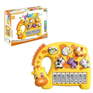 Piano Fazendinha Com Luz 17 X 14 Cm