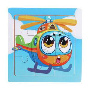 Quebra Cabeca Veiculos Sortido 11x11cm Cx:240-844428-47125