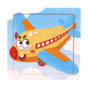 Quebra Cabeca Veiculos Sortido 11x11cm Cx:240-844428-50580