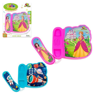 Telefone Com Som E Luz 13 Cm